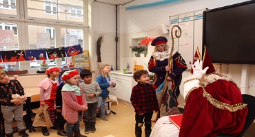 Sint in groep 3A